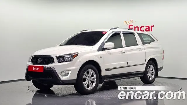 KGM KORANDO SPORTS 2018 — 259 010 км, белый, Корея — под ключ — фото 1
