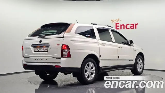 KGM KORANDO SPORTS 2018 — 259 010 км, белый, Корея — под ключ — фото 2
