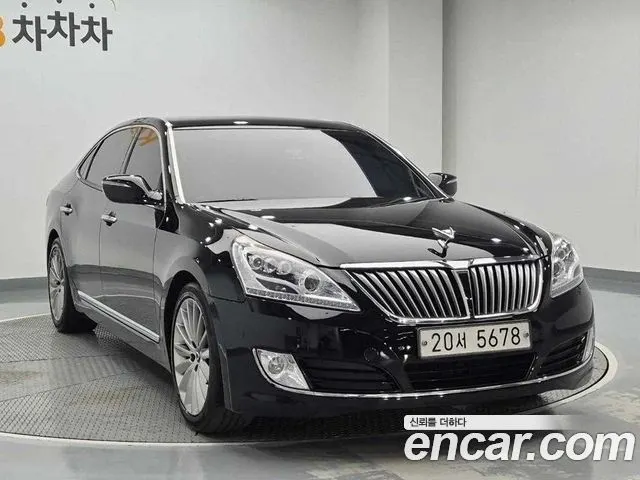 HYUNDAI EQUUS 2015 — 235 601 км, чёрный, Корея — под ключ — фото 4