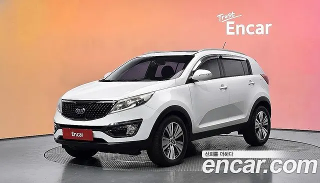KIA SPORTAGE R 2014 — 58 459 км, белый, Корея — под ключ — фото 2
