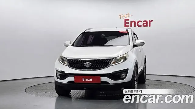KIA SPORTAGE R 2014 — 58 459 км, белый, Корея — под ключ — фото 3
