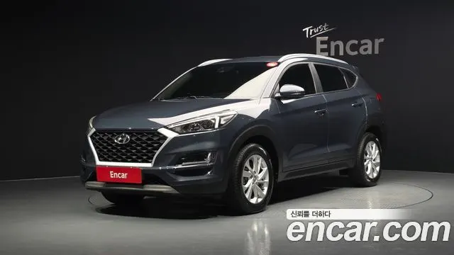 HYUNDAI TUCSON 2019 — 115 020 км, серый, Корея — под ключ — фото 1