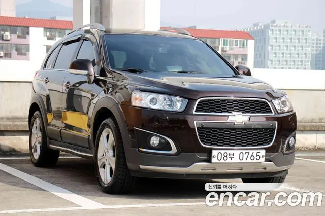 CHEVROLET CAPTIVA 2015 — 145 670 км, коричневый, Корея — под ключ — фото 3