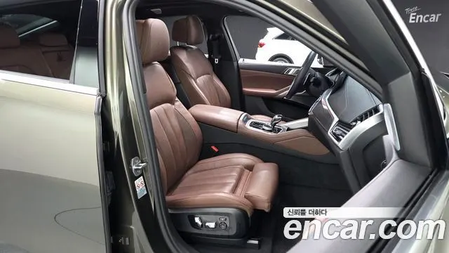 BMW X6 2021 — 159 285 км, светло-золотистый, Корея — под ключ — фото 11
