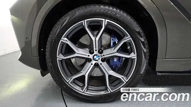 BMW X6 2021 — 159 285 км, светло-золотистый, Корея — под ключ — фото 5