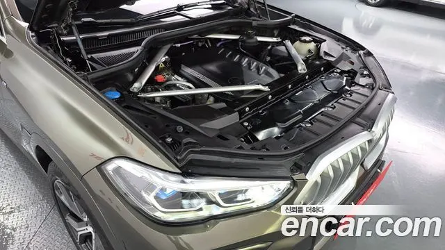 BMW X6 2021 — 159 285 км, светло-золотистый, Корея — под ключ — фото 6