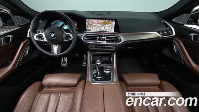 BMW X6 2021 — 159 285 км, светло-золотистый, Корея — под ключ — фото 7