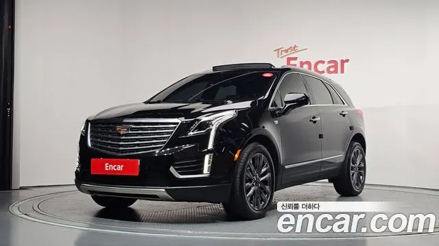 CADILLAC XT5 2018 — 117 484 км, чёрный, Корея — под ключ — фото 1