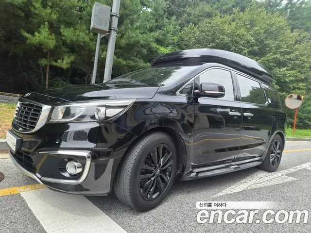 KIA CARNIVAL 2015 — 258 900 км, чёрный, Корея — под ключ — фото 3