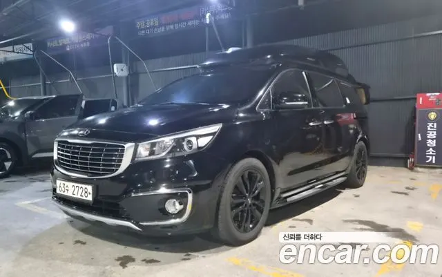 KIA CARNIVAL 2015 — 258 900 км, чёрный, Корея — под ключ — фото 7