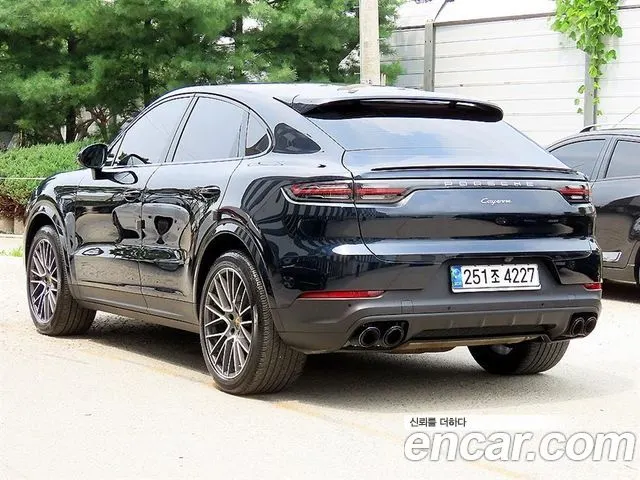 PORSCHE CAYENNE 2020 — 55 084 км, чёрный, Корея — под ключ — фото 3