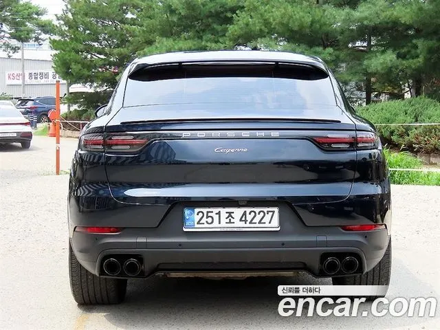 PORSCHE CAYENNE 2020 — 55 084 км, чёрный, Корея — под ключ — фото 4