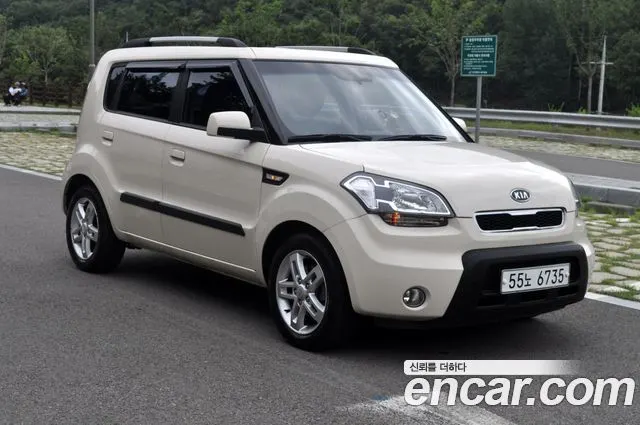 KIA SOUL 2009 — 79 800 км, белый-перламутр, Корея — под ключ — фото 2