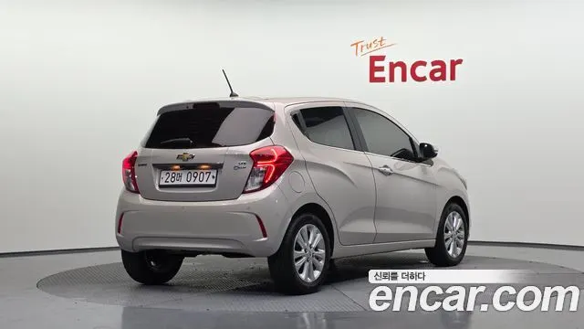 CHEVROLET SPARK 2016 — 68 569 км, белый-перламутр, Корея — под ключ — фото 2
