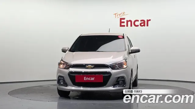 CHEVROLET SPARK 2016 — 68 569 км, белый-перламутр, Корея — под ключ — фото 3