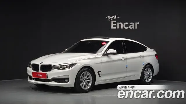 BMW 3 SERIES GT 2018 — 81 694 км, белый, Корея — под ключ — фото 1