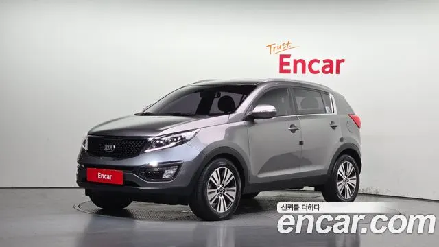 KIA SPORTAGE R 2016 — 69 297 км, серый, Корея — под ключ — фото 1