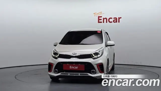 KIA MORNING 2017 — 162 380 км, белый-перламутр, Корея — под ключ — фото 3