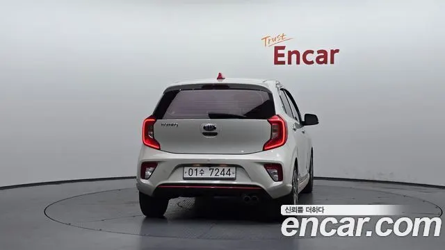 KIA MORNING 2017 — 162 380 км, белый-перламутр, Корея — под ключ — фото 4