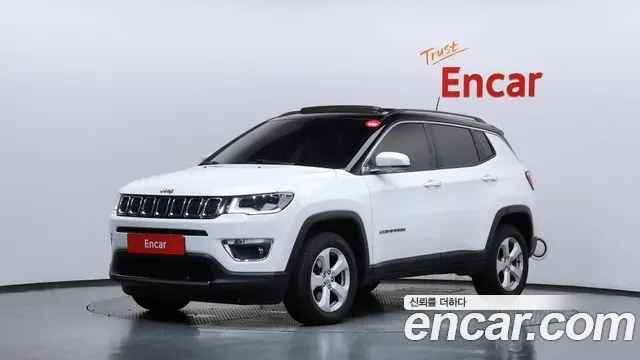 JEEP COMPASS 2019 — 29 084 км, белый, Корея — под ключ — фото 1