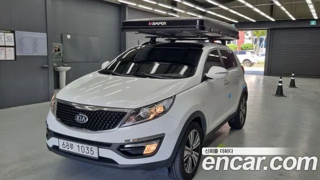 KIA SPORTAGE R 2014 — 129 546 км, белый, Корея — под ключ — фото 11
