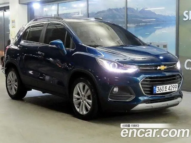 CHEVROLET TRAX 2019 — 113 876 км, синий, Корея — под ключ — фото 11
