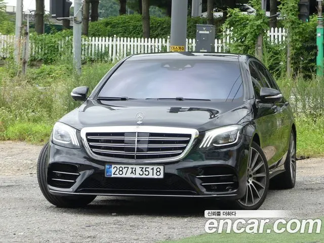 MERCEDES-BENZ S-CLASS W222 2020 — 47 300 км, чёрный, Корея — под ключ — фото 6