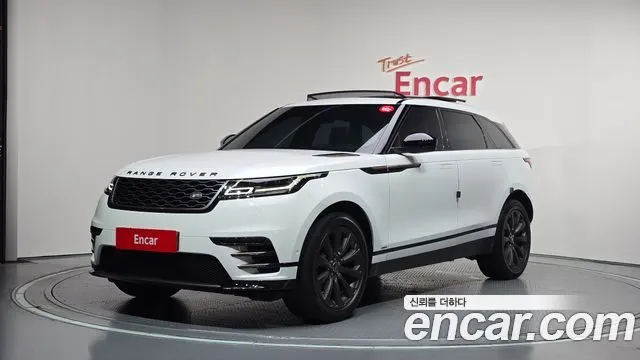 LAND ROVER RANGE ROVER VELAR 2018 — 73 689 км, белый, Корея — под ключ — фото 1
