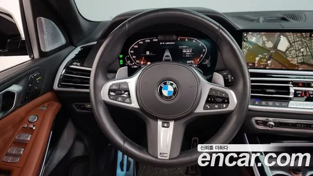 BMW X7 2021 — 44 831 км, чёрный, Корея — под ключ — фото 12