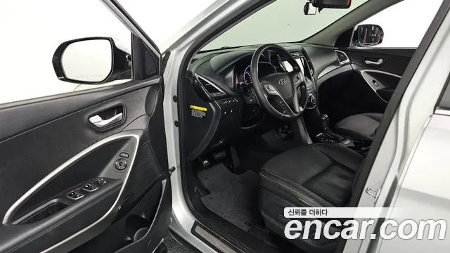HYUNDAI SANTA FE 2015 — 185 445 км, серебристо-серый, Корея — под ключ — фото 11