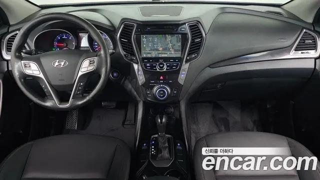 HYUNDAI SANTA FE 2015 — 185 445 км, серебристо-серый, Корея — под ключ — фото 7