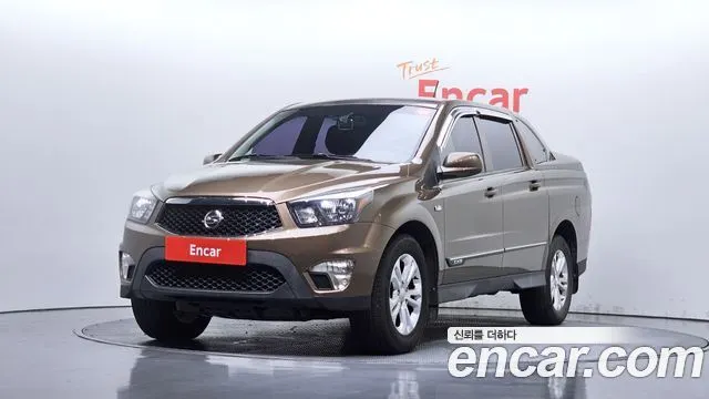 KGM KORANDO SPORTS 2015 — 143 474 км, коричневый, Корея — под ключ — фото 1