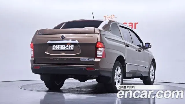 KGM KORANDO SPORTS 2015 — 143 474 км, коричневый, Корея — под ключ — фото 2