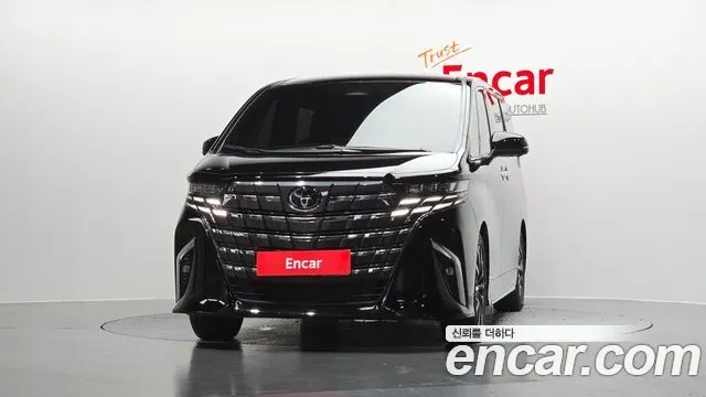 TOYOTA ALPHARD 2025 — 9 469 км, чёрный, Корея — под ключ — фото 3