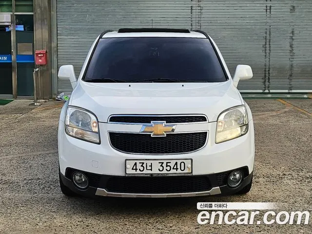 CHEVROLET ORLANDO 2012 — 237 452 км, белый, Корея — под ключ — фото 2