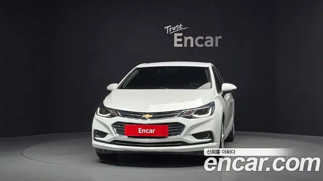 CHEVROLET CRUZE 2017 — 123 256 км, белый, Корея — под ключ — фото 3