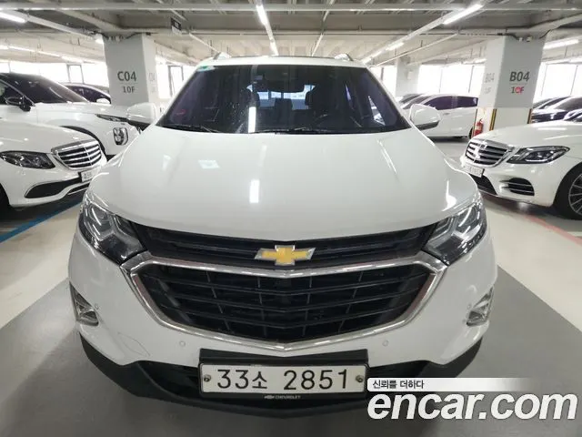 CHEVROLET EQUINOX 2018 — 195 769 км, белый, Корея — под ключ — фото 2