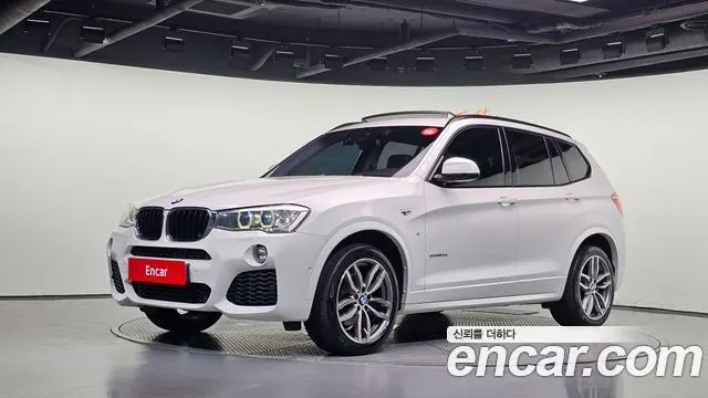 BMW X3 2016 — 202 818 км, белый, Корея — под ключ — фото 1