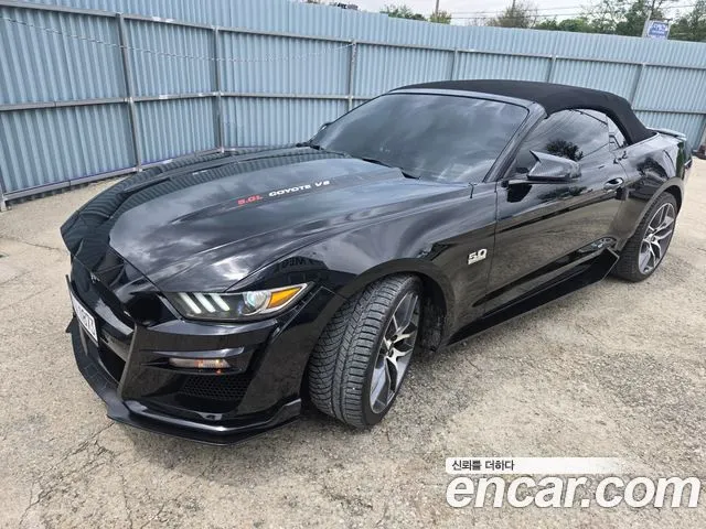 FORD MUSTANG 2015 — 111 501 км, чёрный, Корея — под ключ — фото 2