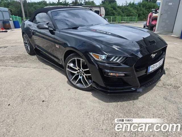 FORD MUSTANG 2015 — 111 501 км, чёрный, Корея — под ключ — фото 3