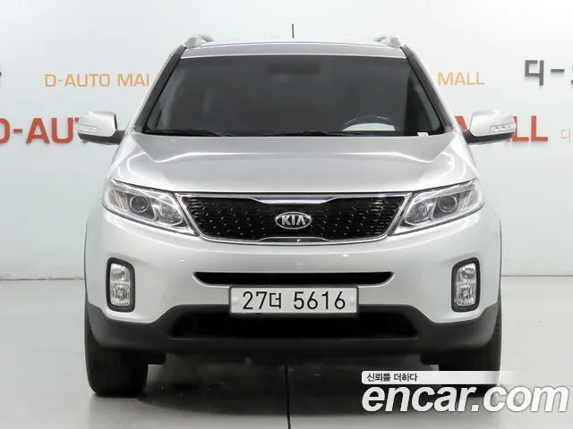 KIA SORENTO R 2014 — 159 642 км, серебристый, Корея — под ключ — фото 2