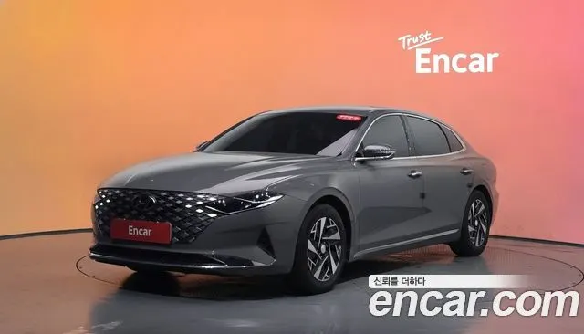 HYUNDAI GRANDEUR HYBRID 2022 — 109 431 км, серебристо-серый, Корея — под ключ — фото 2