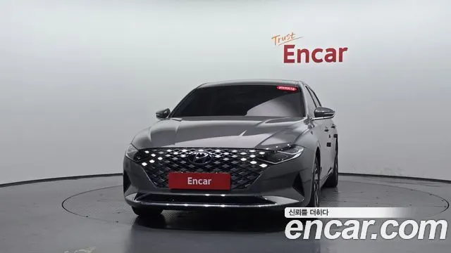 HYUNDAI GRANDEUR HYBRID 2022 — 109 431 км, серебристо-серый, Корея — под ключ — фото 3