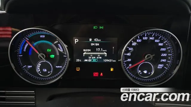 HYUNDAI GRANDEUR HYBRID 2022 — 109 431 км, серебристо-серый, Корея — под ключ — фото 8