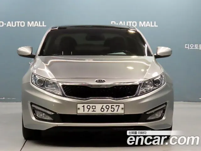 KIA K5 2013 — 232 408 км, светло-золотистый, Корея — под ключ — фото 2