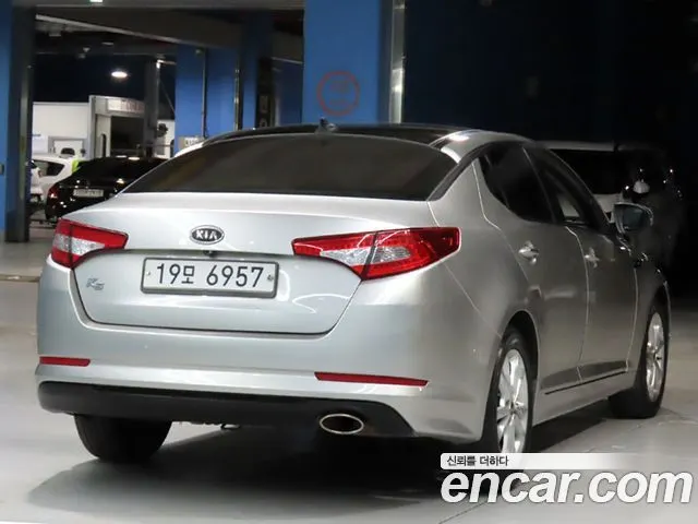 KIA K5 2013 — 232 408 км, светло-золотистый, Корея — под ключ — фото 4