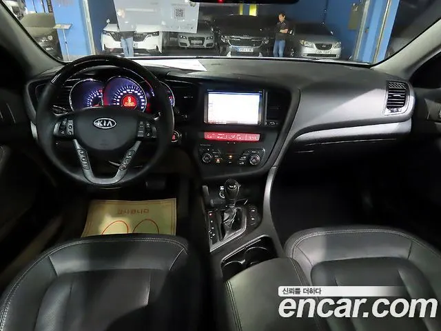 KIA K5 2013 — 232 408 км, светло-золотистый, Корея — под ключ — фото 5