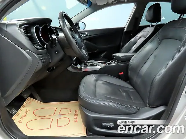KIA K5 2013 — 232 408 км, светло-золотистый, Корея — под ключ — фото 6