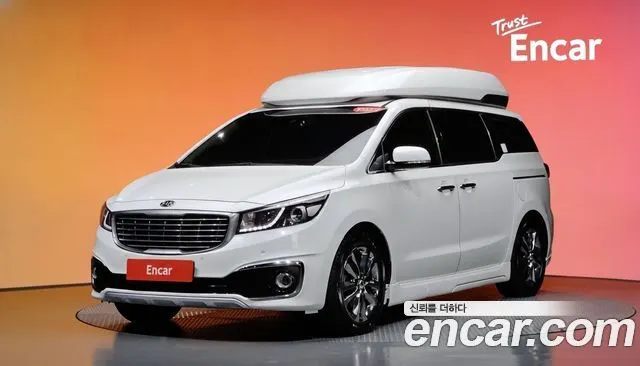 KIA CARNIVAL 2016 — 171 693 км, белый, Корея — под ключ — фото 2