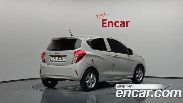 CHEVROLET SPARK 2019 — 102 828 км, белый-перламутр, Корея — под ключ — фото 2